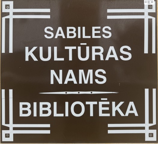 Vēsturiska norāde par bibliotēku